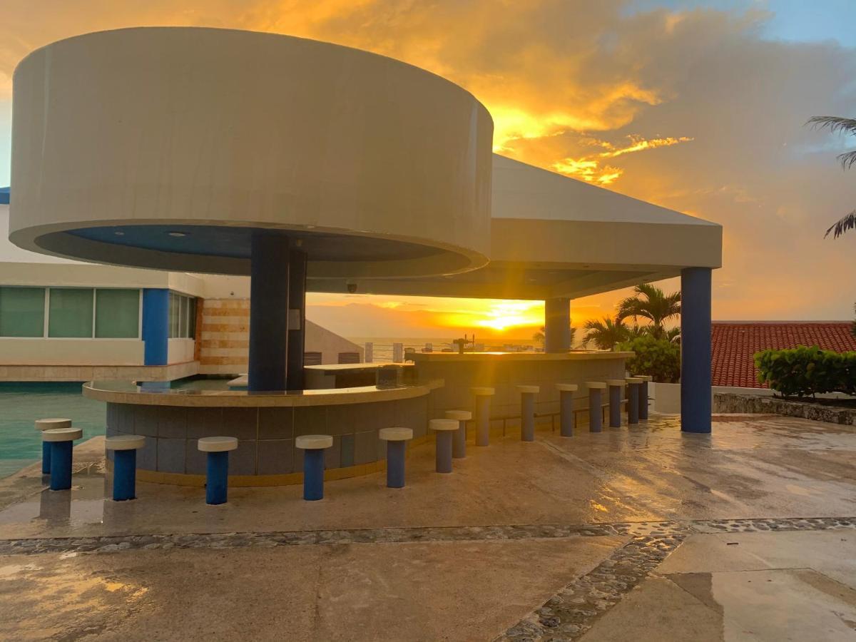 Preciosos Estudio Vista Al Mar O Jardin Cancún Extérieur photo